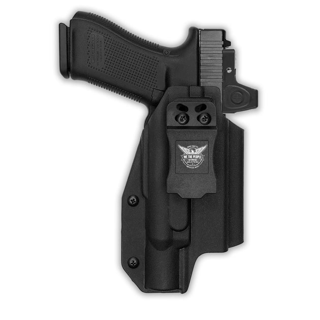 Glock 19 MOS with Surefire X300T-B Light Red Dot Optic Cut IWB Holster