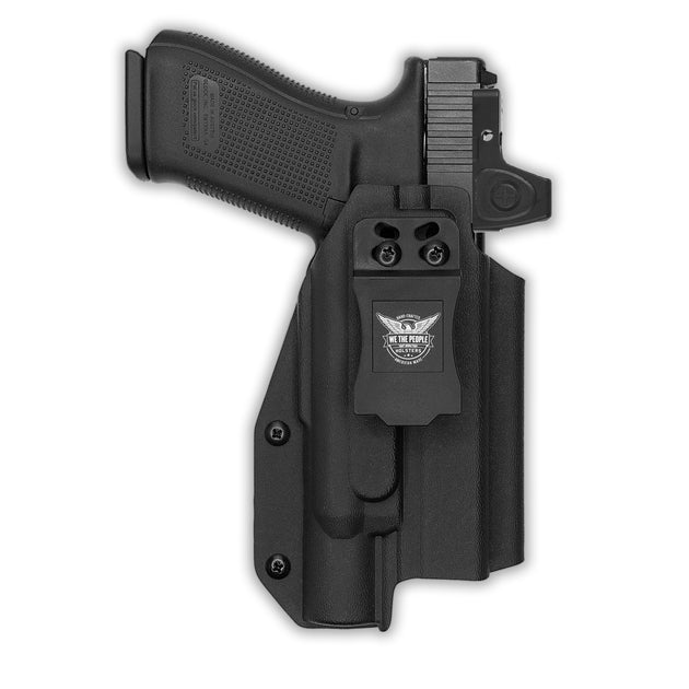 Glock 21 MOS with Surefire X300T-B Light Red Dot Optic Cut IWB Holster