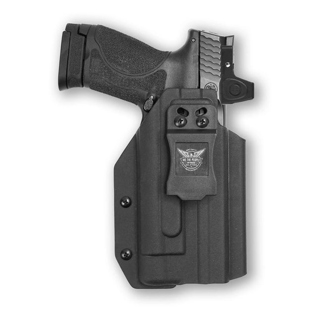 Smith & Wesson M&P 9/40 5" Full Size Manual Safety with Streamlight TLR-1/1S/HL Light Red Dot Optic Cut IWB Holster