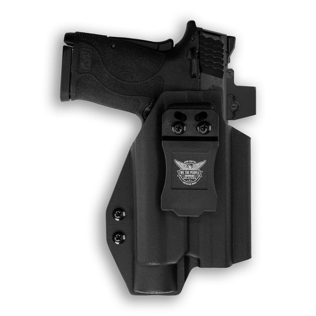 Smith & Wesson M&P 9 Shield EZ with Streamlight TLR-1/1S/HL Light Red Dot Optic Cut IWB Holster