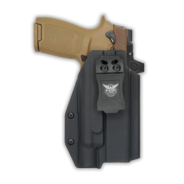 Sig Sauer P320 Full Size Manual Safety with Surefire X300T-B Light Red Dot Optic Cut IWB Holster