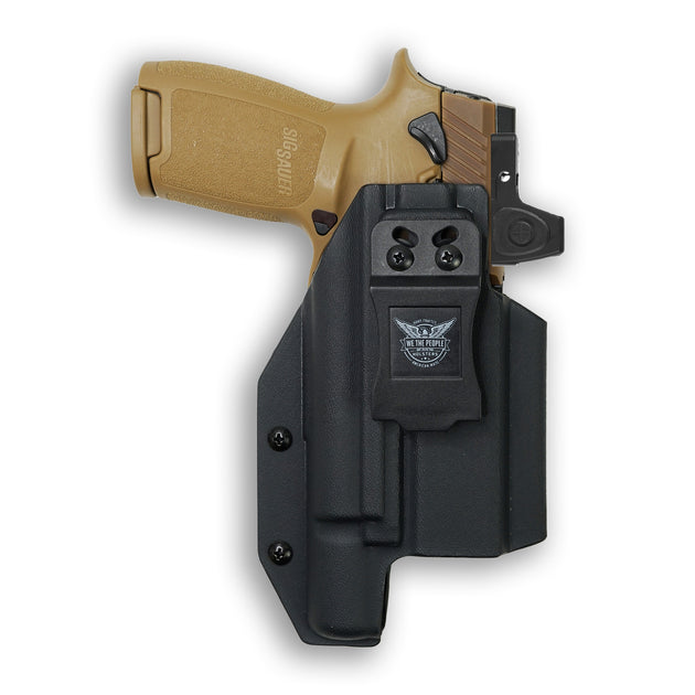Sig Sauer P320C Manual Safety with Surefire X300U-A Light Red Dot Optic Cut IWB Holster