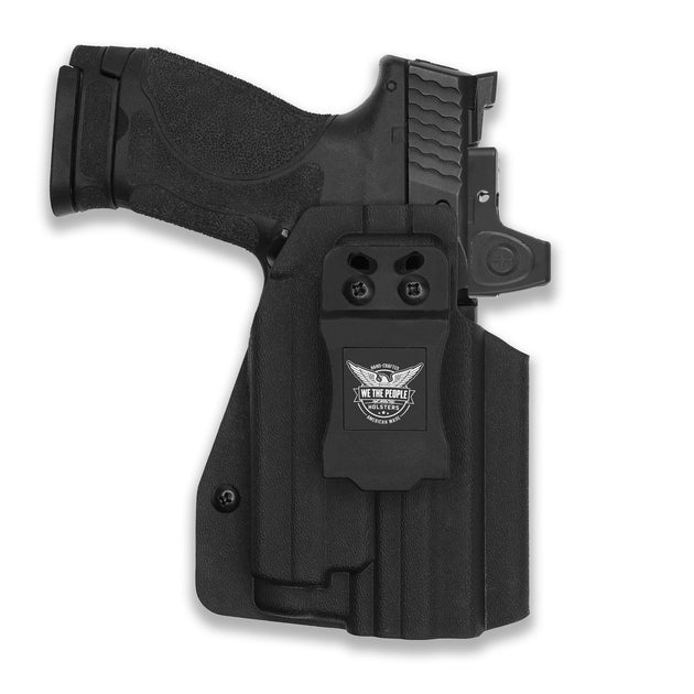Smith & Wesson M&P 9/40 4.25" with Olight Baldr S Light Red Dot Optic Cut IWB Holster