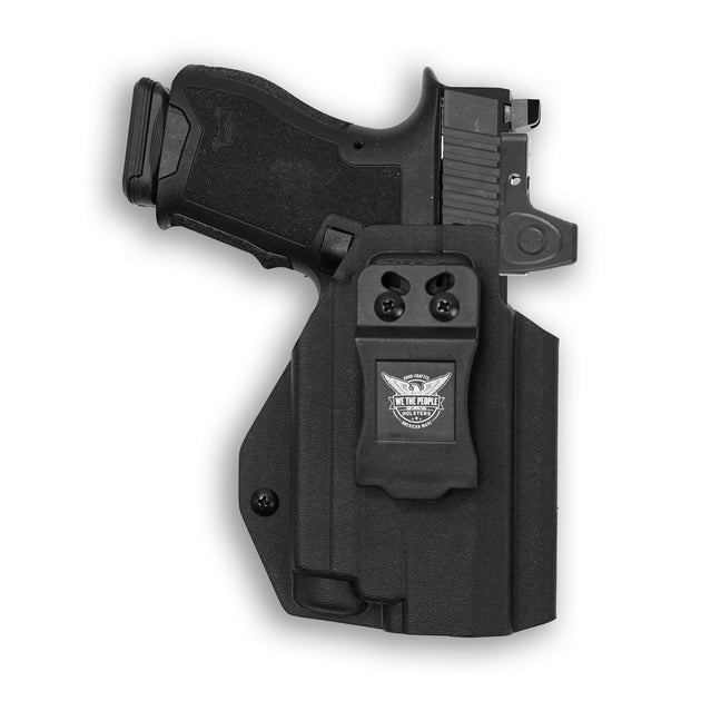 PSA Dagger Compact RMR 3.9" with Olight Baldr S Light Red Dot Optic Cut IWB Holster