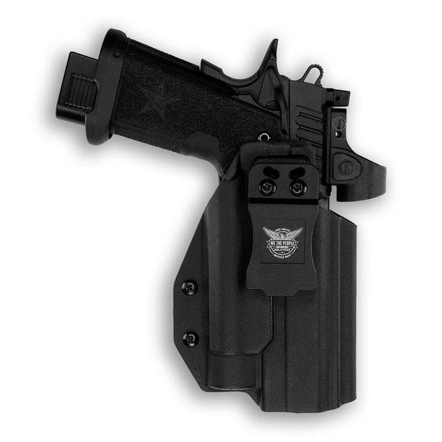 Staccato P with Streamlight TLR-1/1S/HL Light Red Dot Optic Cut IWB Holster