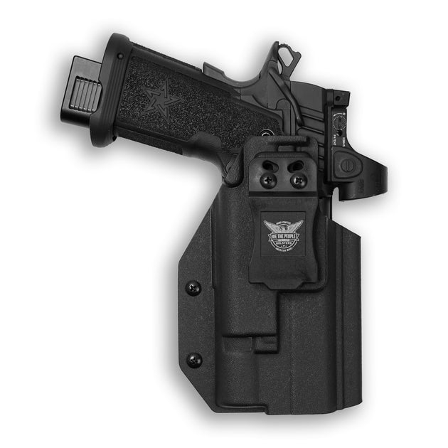 Staccato XC with Surefire X300U-A Light Red Dot Optic Cut IWB Holster