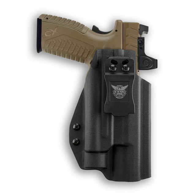 Springfield XD-M Elite 4.5" Full Size Threaded Barrel with Streamlight TLR-1/1S/HL Light Red Dot Optic Cut IWB Holster
