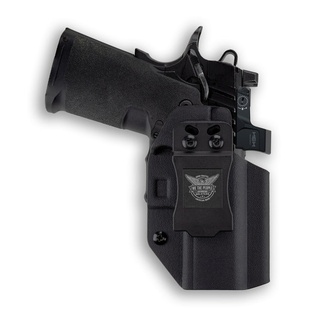 Springfield 1911 DS Prodigy Comp AOS 3.5" Red Dot Optic Cut IWB Holster