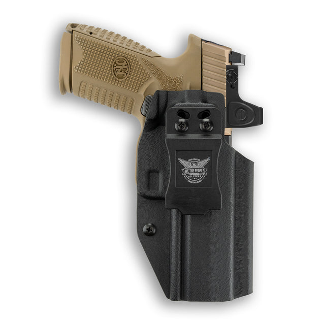 FN 509 Midsize Tactical Threaded Barrel Red Dot Optic Cut IWB Holster