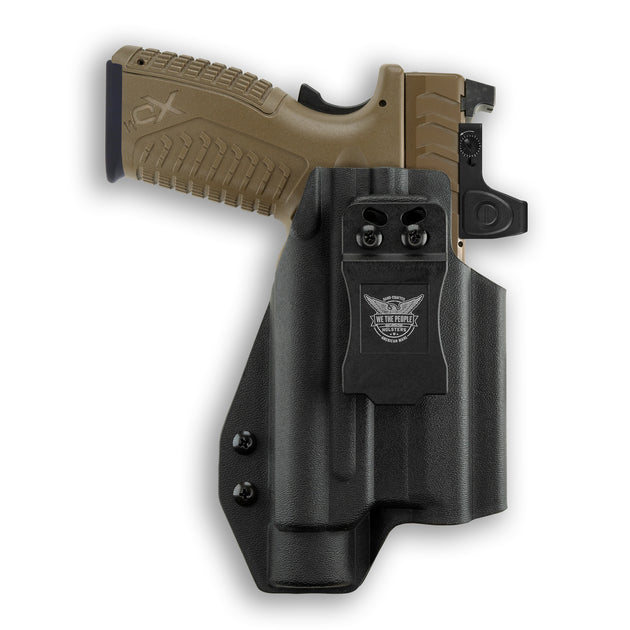 Springfield XD-M 3.8" Compact 9MM/.40SW with Streamlight TLR-1/1S/HL Light Red Dot Optic Cut IWB Holster