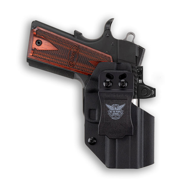Sig Sauer 1911 3.3" No Rail 45ACP Red Dot Optic Cut IWB Holster
