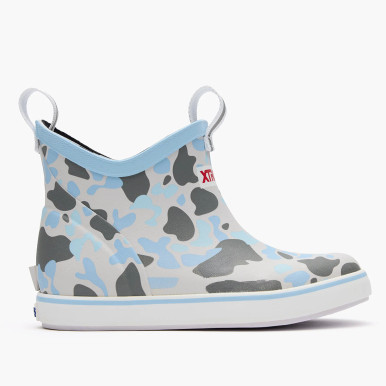 XTRATUF Toddler Boys' Ankle Deck Boot - Duck Camo