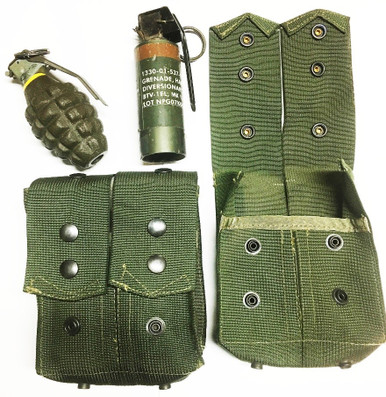 Nylon Double Grenade Pouch