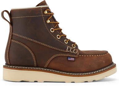 U.S. Boot Driftlock 6” Moc Toe Soft Toe Work Boot
