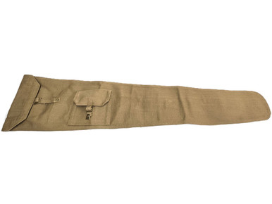 Lee Enfield # 1 MK 3 Canvas Rifle Cover (Case) With Sling Carry Strap, WWII Pattern
