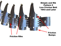MG34/42 Belt Late War (low friction Pattern 2) - Very Good Condition