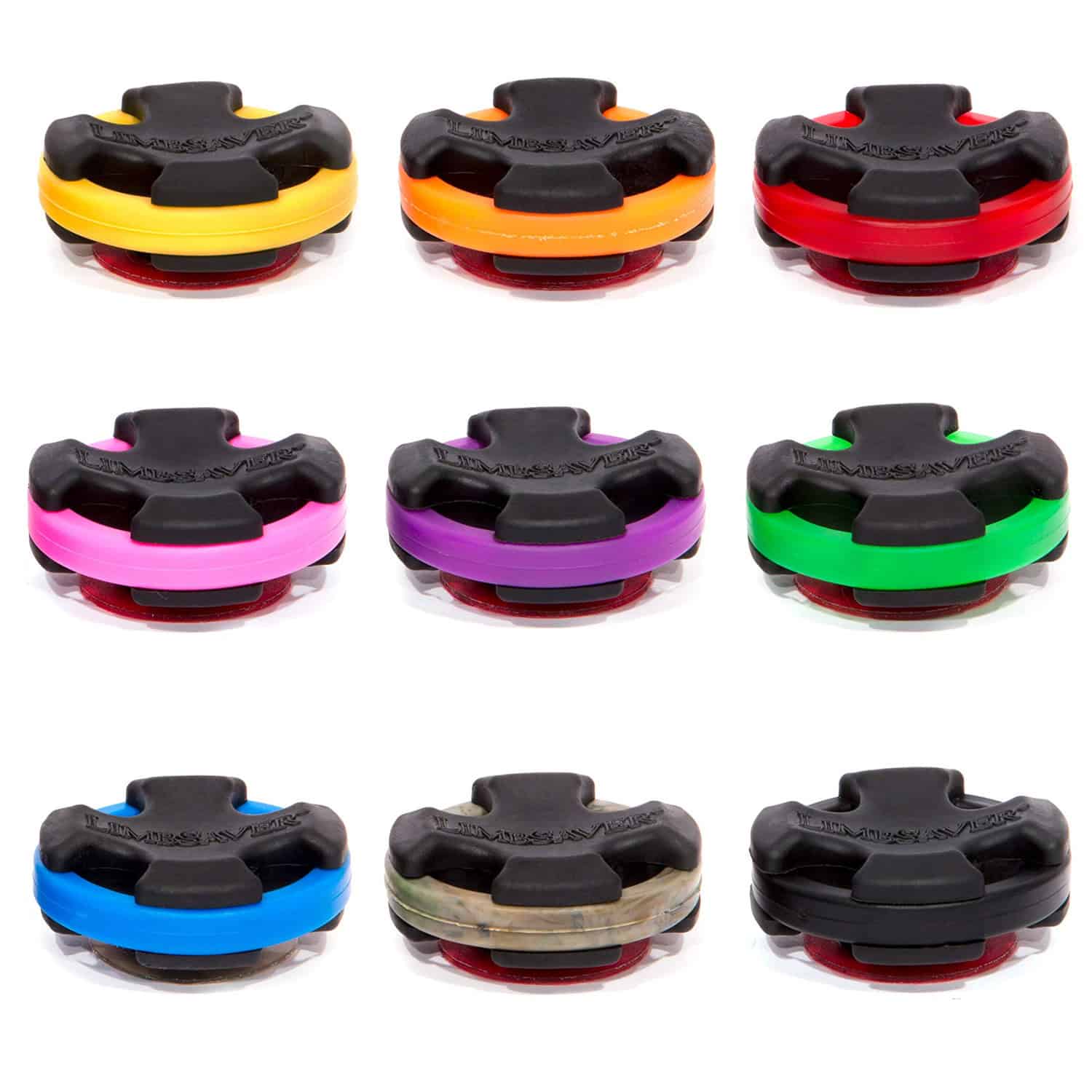 Limbsaver Broadband Solid Limb Dampener 2 Pack Blue – Green – Purple – Pink – Red – Orange – Black – Camo – Yellow