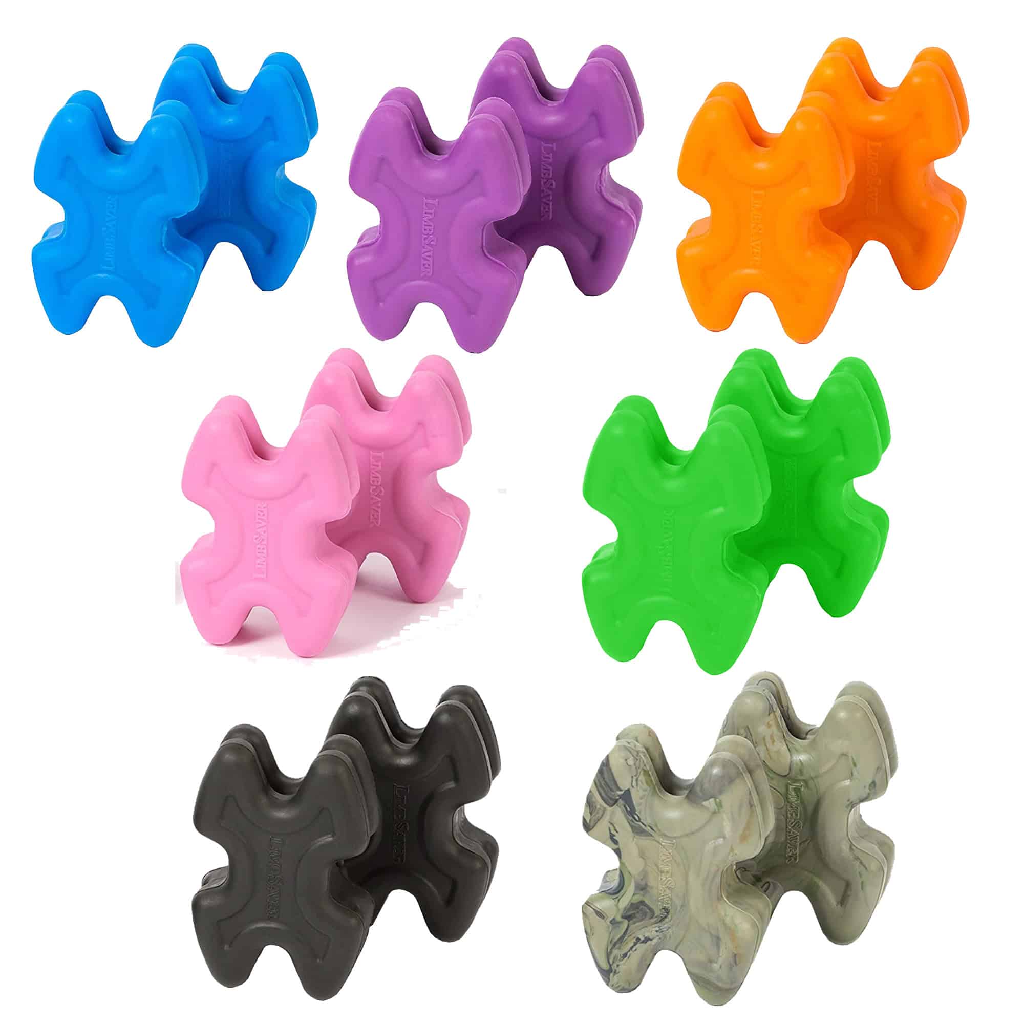 Limbsaver TwistLox Split Limb Dampener Bow Blue – Green – Purple – Pink – Red – Orange – Black – Camo