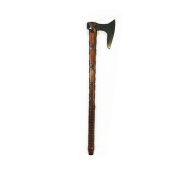 Leather Clad Viking Battle Axe