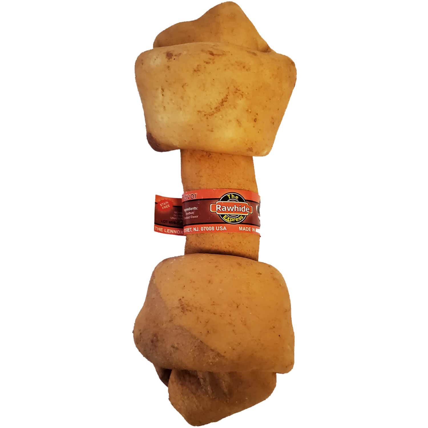 Lennox Rawhide Express Bone 10-11″ Hickory Flavor 100% Natural