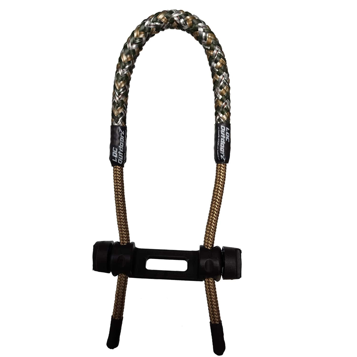 LOC Outdoorz Carbon Lite Stiffy Wrist Bow Sling w/ Pro Fit Mount First Lite Specter 14-2712-008