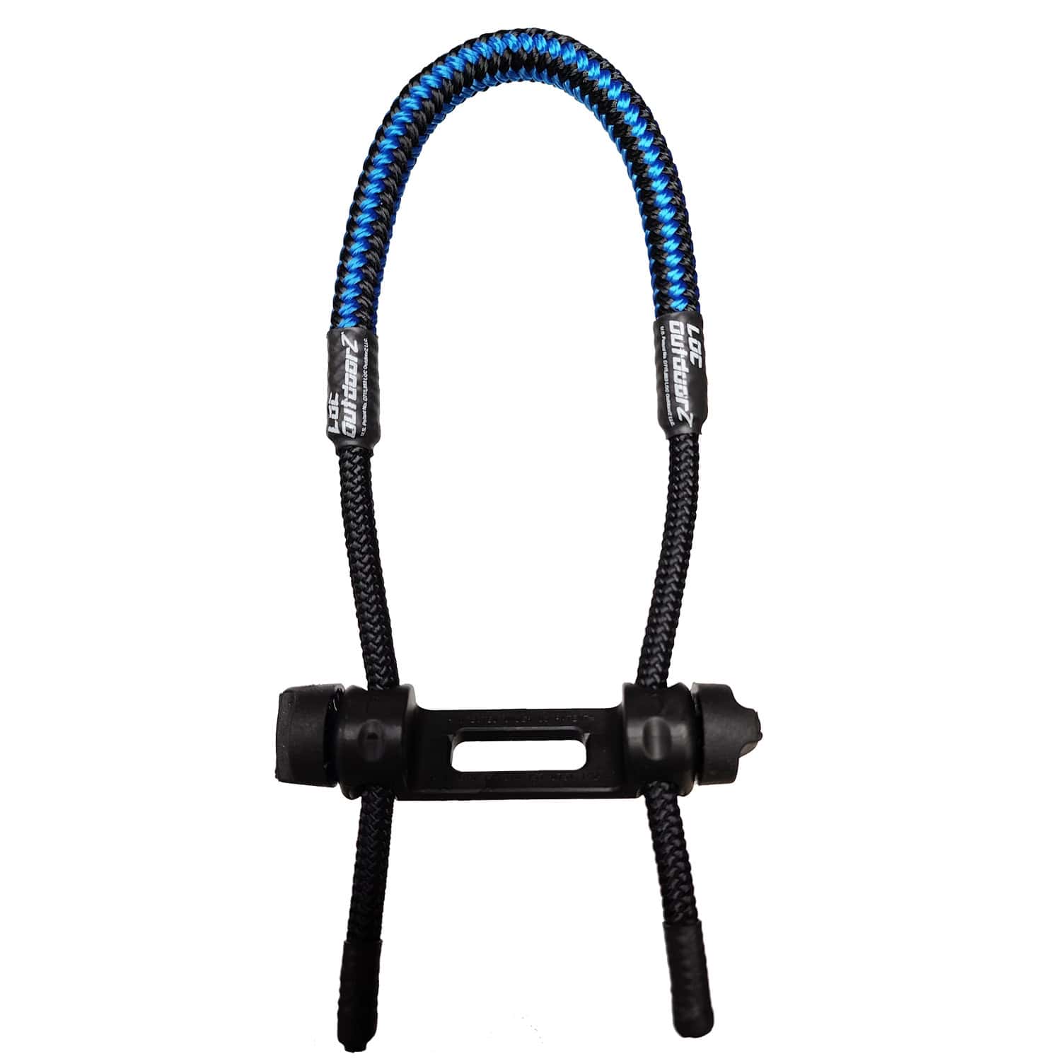 LOC Outdoorz Carbon Lite Stiffy Wrist Bow Sling w/ Pro Fit Mount Blue 14-2712-003