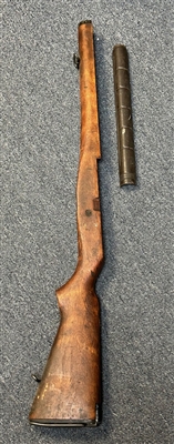 US GI M14 VIETNAM ERA WOOD STOCK SET WITH HAND GUARD.