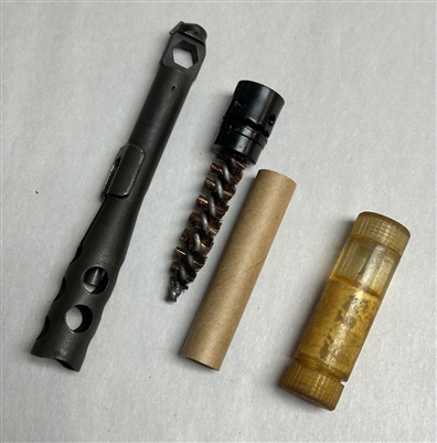 M14 TOOL SET CONSIST OF COMBO TOOL, CHAMBER BRUSH AND PLASTIC OILER.
