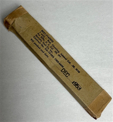 M1 GARAND BUTTSTOCK CLEANING ROD SET, NEW GI 1950'S.