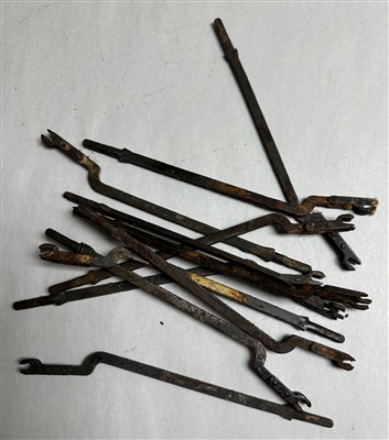 US GI M1 GARAND FOLLOWER ROD LONG FORK SOLD "AS IS".