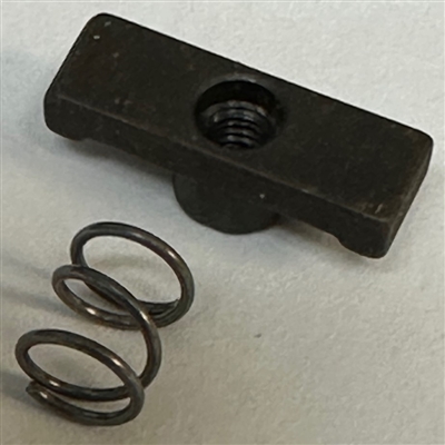 M1 GARAND EARLY WINDAGE KNOB LOCK BAR WITH SPRING.