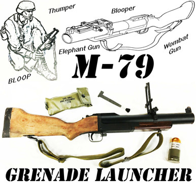 M79 Grenade Launcher with Handguard