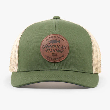 Aftco Men's Lemonade Leather Trucker Hat