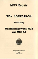MG 3 / 3A1 Repair Manual - Modern Military Issue