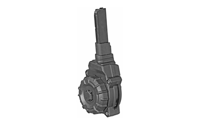 ProMag Industries, Drum Magazine, 380 ACP, 32 Rounds, Fits Ruger LCP, Polymer, Black
