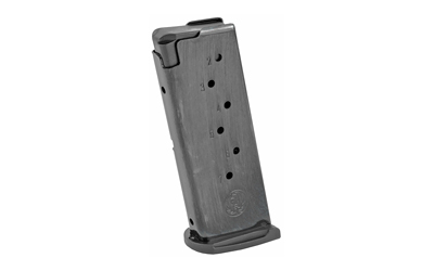 Ruger, Magazine, 9MM, 7 Rounds, Fits Ruger LC9 and EC9s, with Finger Rest, Steel, Blued Finish