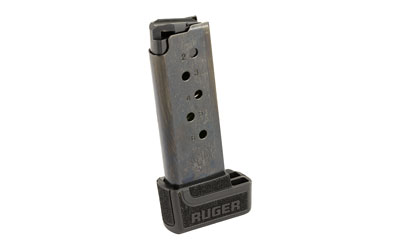 Ruger, Magazine, 380ACP, 7 Rounds, Fits Ruger LCP II, with Extended Floor Plate, Black
