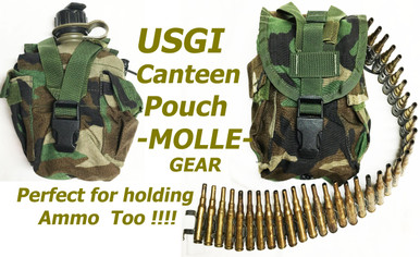 USGI MOLLE Canteen Pouch / Utility Pouch