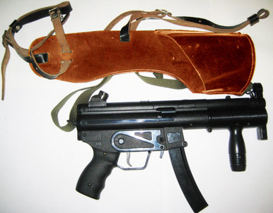 West German GSG9 MP5K SMG Holster, Brown