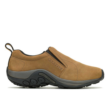 Merrell Men's Wide Jungle Moc Nubuck Slip-On Shoes - Nubuck/Brown
