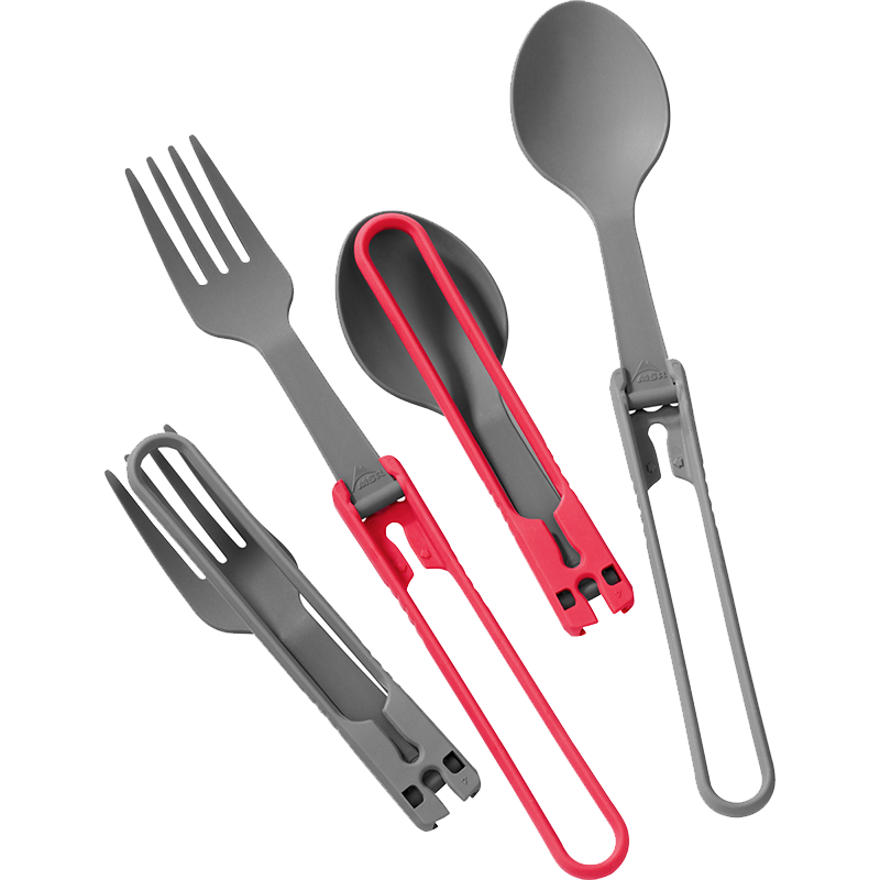 MSR Gear - 4 Piece Spoon and Fork Set