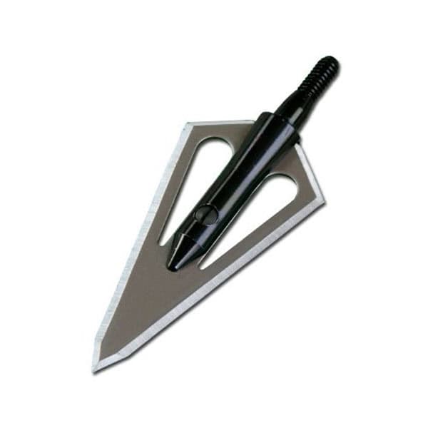 Magnus Broadheads Stinger 100 Grain 2 Blade Broadhead 2 1/8″ X 1 1/16″ (3 pack) MASS100-2