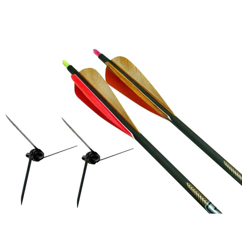 Magnus Broadheads Bullhead Bow Kit 125 Grain Turkey Broadhead 2 Pack w/ Victory .300 BHC125-2