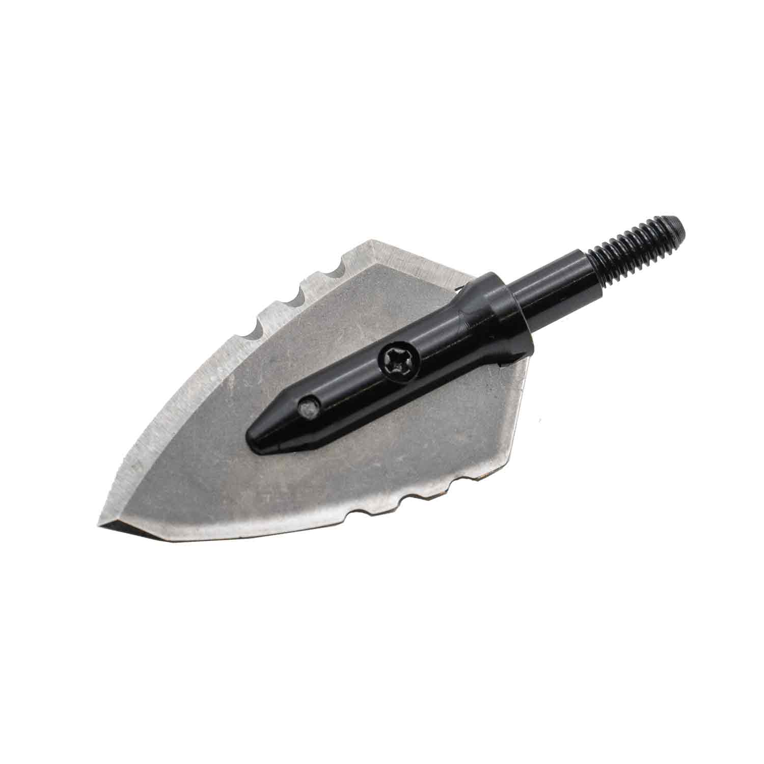 Magnus Broadheads Single Bevel Buzzcut 150 grain 2 Blade Broadhead 1 3/4″L x 1″ SB150BC