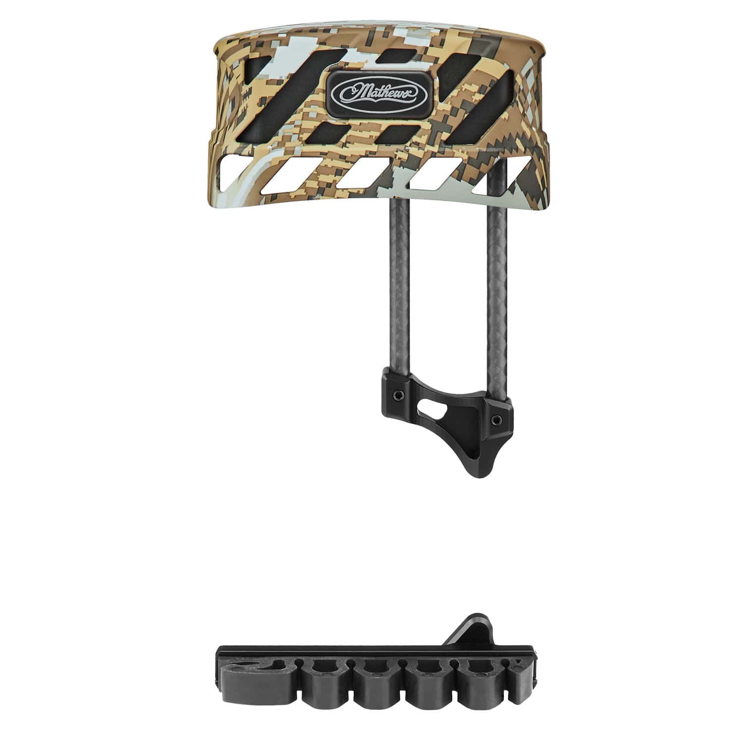 Mathews Quiver LowPro Fixed 6 Arrow Quiver Right Hand Optifade Elevated II 80874 *