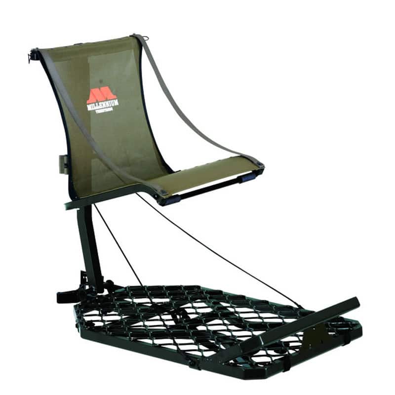 Millennium Treestands M150 Monster Hang On Stand -Includes Safe-Link 35′ Safety Line M-150-SL