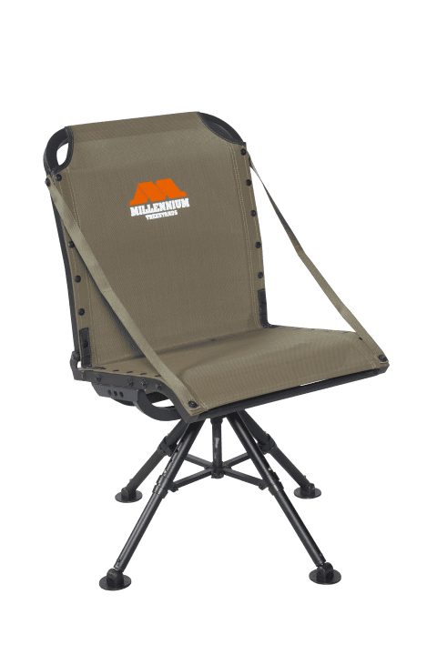 Millennium Treestands G400 Ground Blind Shooting Chair – 4 leg G-400-00