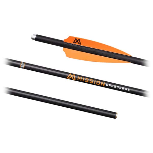 Mission Crossbow Bolts 19″ Mission .001 Premium Bolt 3 Pack 250 Grain 80793