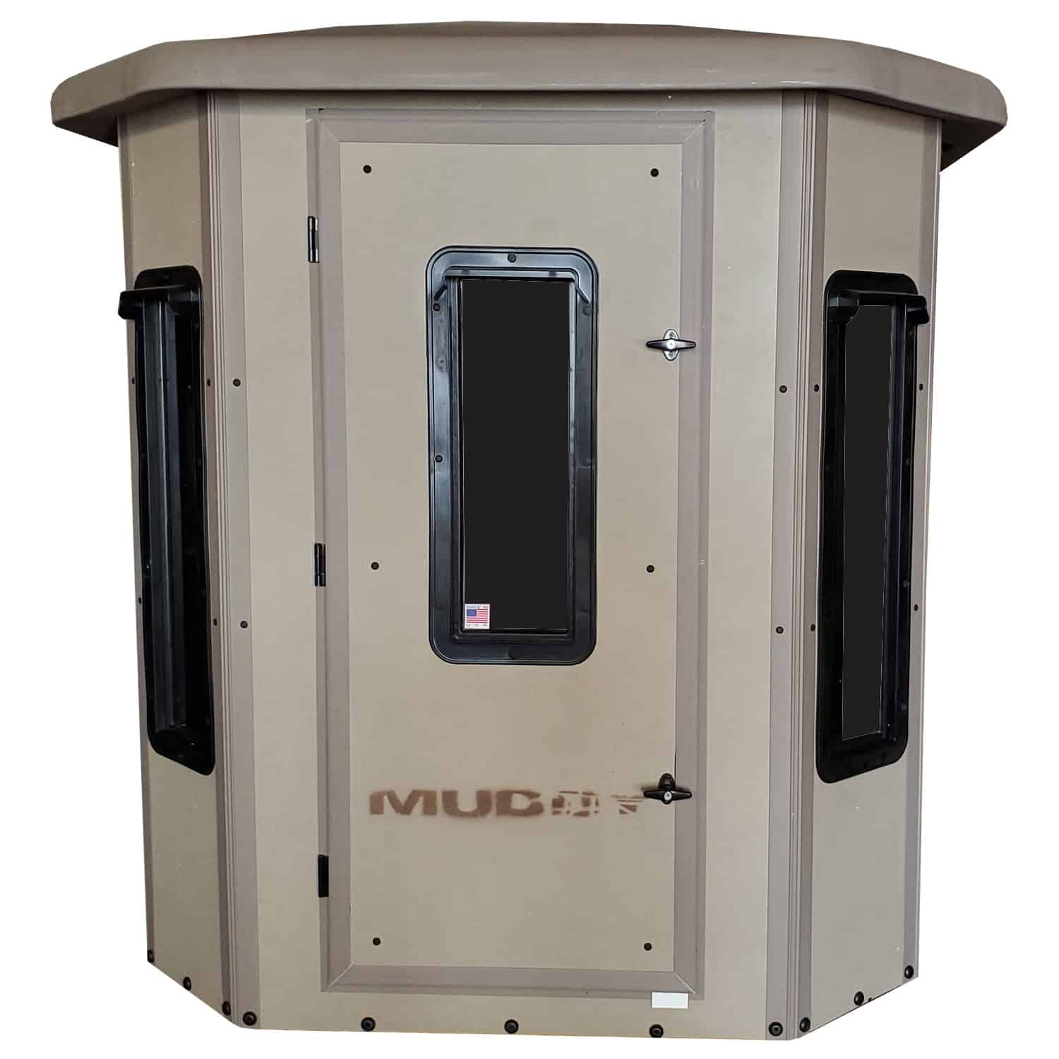 Muddy Outdoors Box Blind Bull XL 6ft Wide x 6ft Deep x 6ft Tall MUD-MUD-BBB5000 (Large Window Design for Archery)