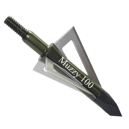 Muzzy Standard Broadhead 3-Blade 1 3/16″ Cut 100 Grain 6 Pack 225
